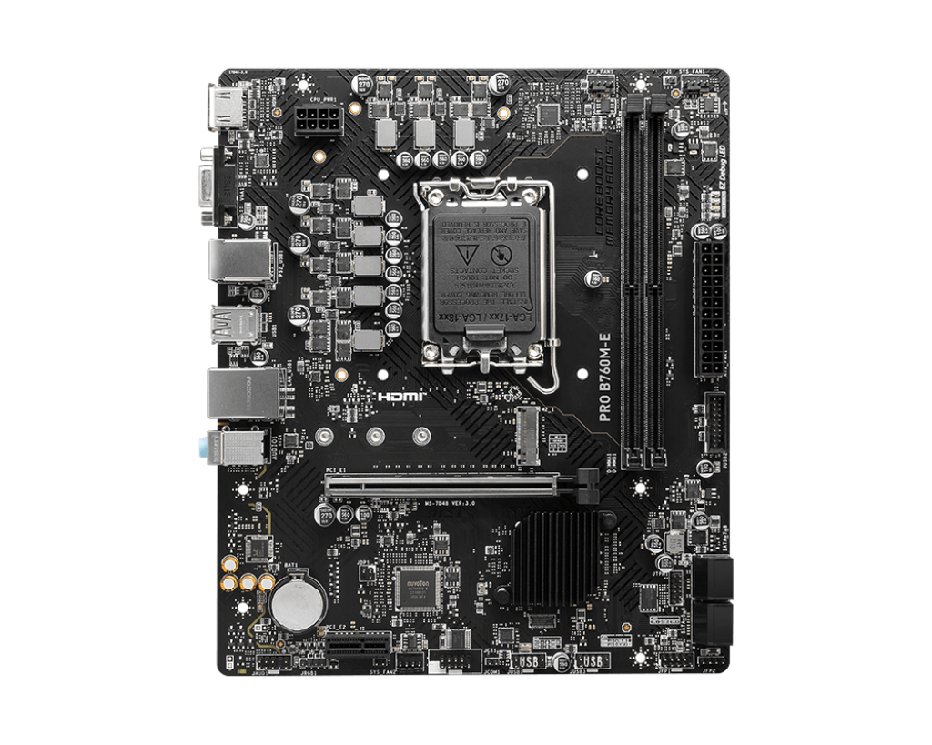 Mainboard MSI PRO B760M-E