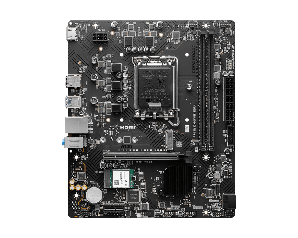 Mainboard MSI PRO H610M-S WIFI DDR4