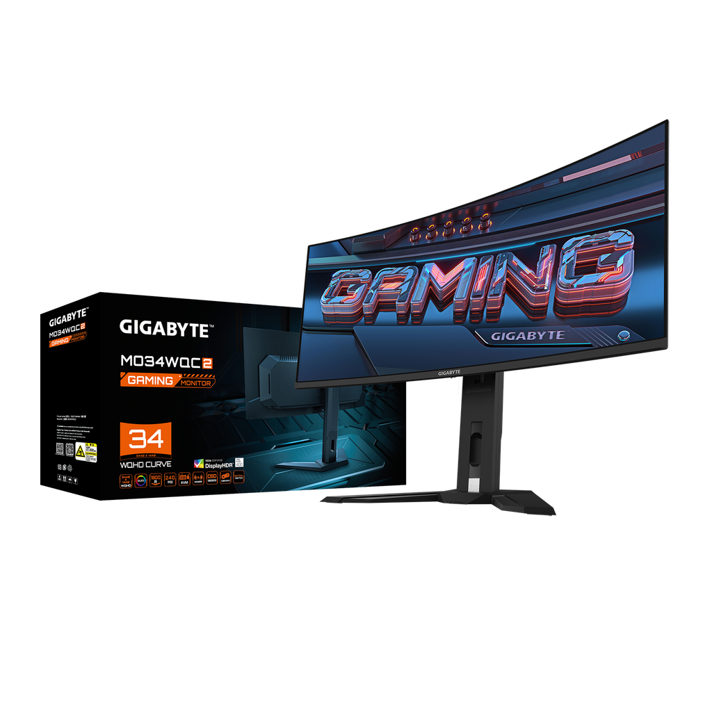 Màn hình Gigabyte MO34WQC2 Gaming OLED