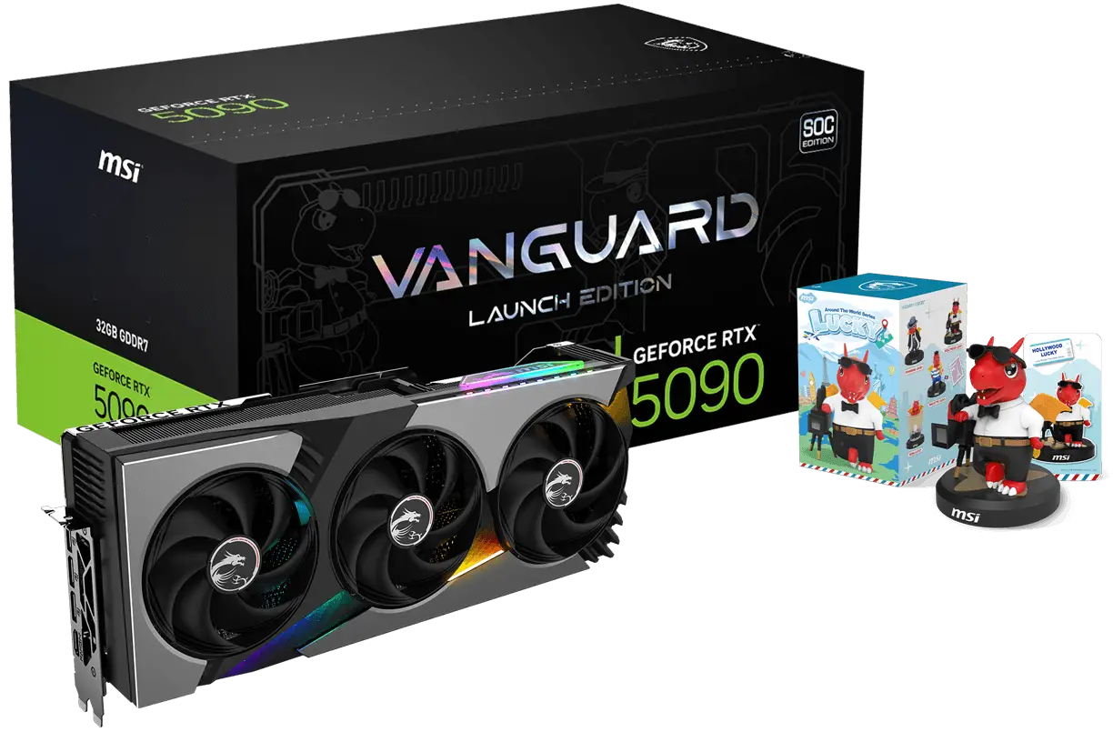 VGA MSI GeForce RTX™ 5090 32G VANGUARD SOC LAUNCH EDITION
