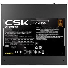 Nguồn máy tính Antec CSK DC 650