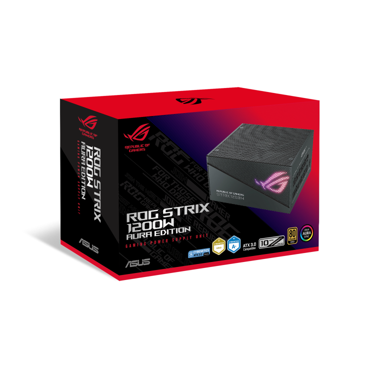 Nguồn máy tính Asus ROG STRIX 1200W Gold Aura Edition