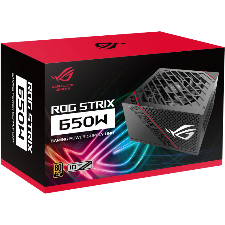 Nguồn máy tính Asus ROG Strix 650W Gold
