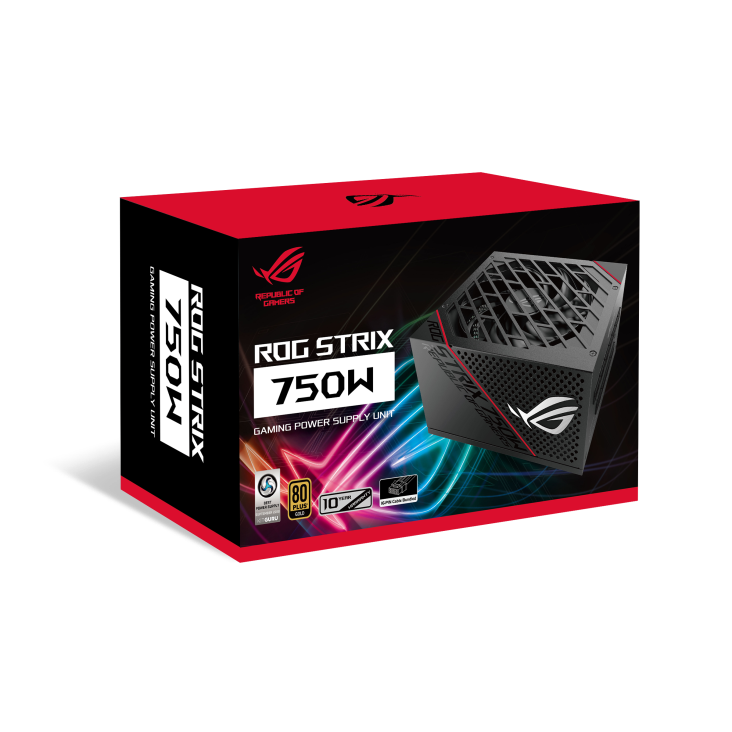 Nguồn máy tính Asus ROG STRIX 750W Gold (16-pin cable)