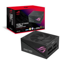 Nguồn máy tính Asus ROG STRIX 750W Gold Aura Edition