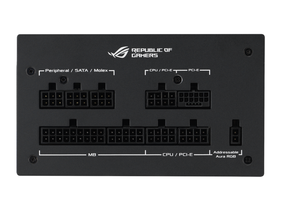 Nguồn máy tính Asus ROG STRIX 750W Gold Aura Edition