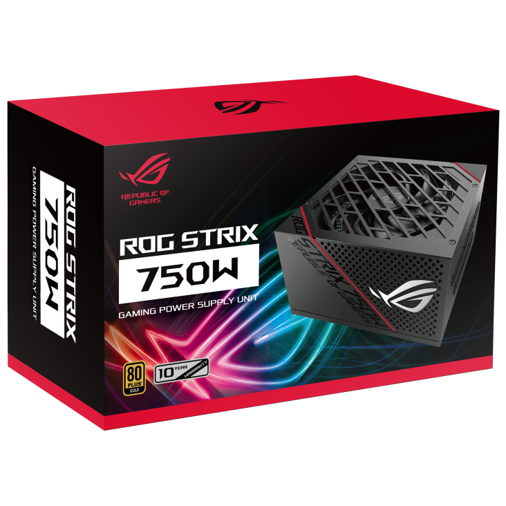 Nguồn máy tính Asus ROG Strix 750W Gold