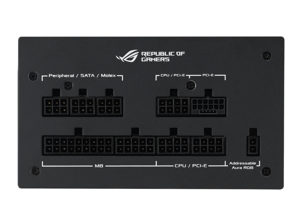 Nguồn máy tính Asus ROG STRIX 850W Gold Aura Edition