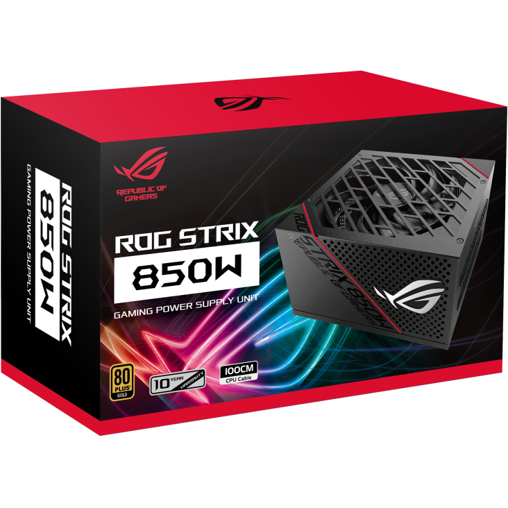 Nguồn máy tính Asus ROG Strix 850W Gold