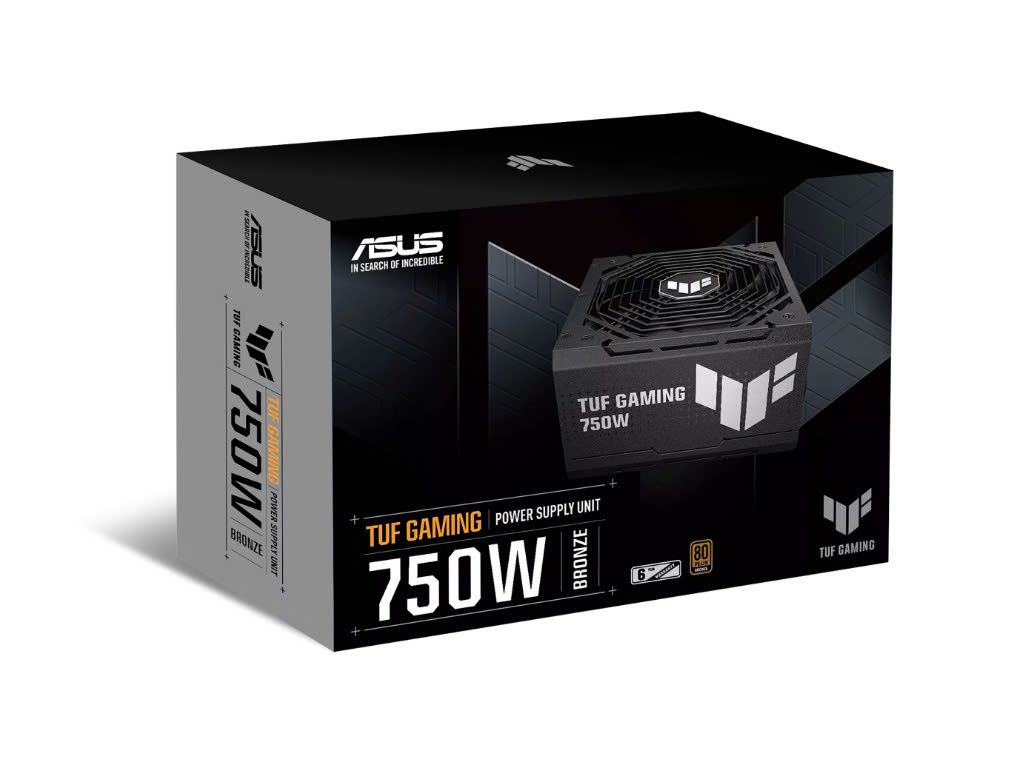 Nguồn máy tính Asus TUF Gaming 750W Bronze