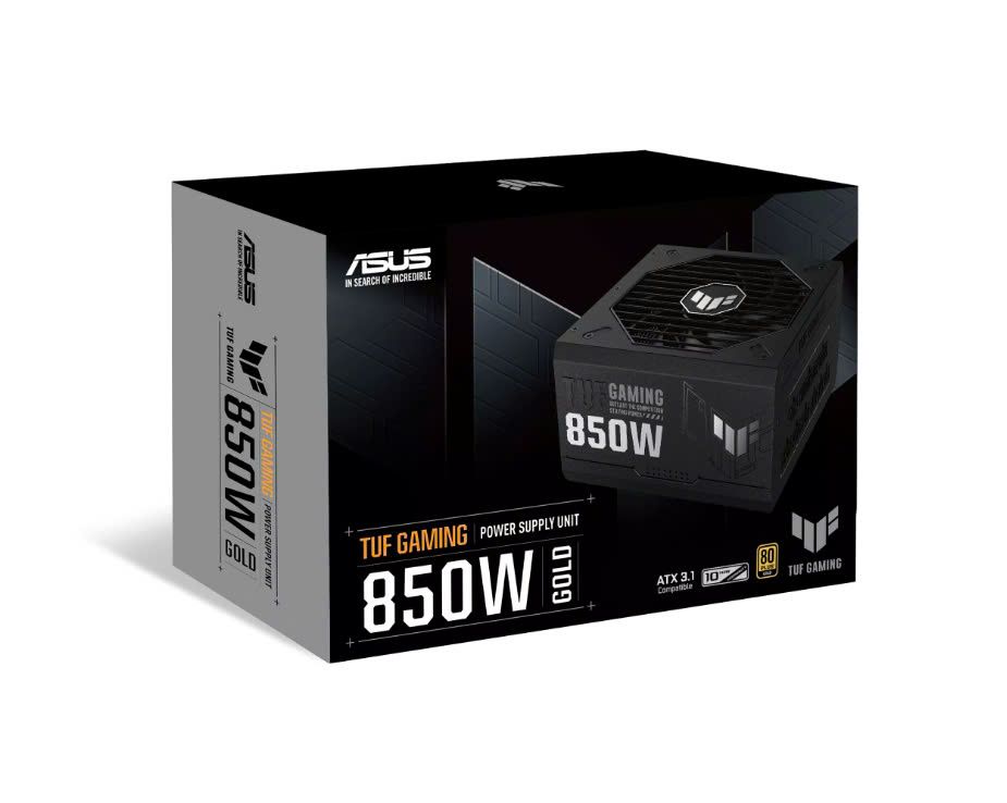Nguồn máy tính Asus TUF Gaming 850W Gold