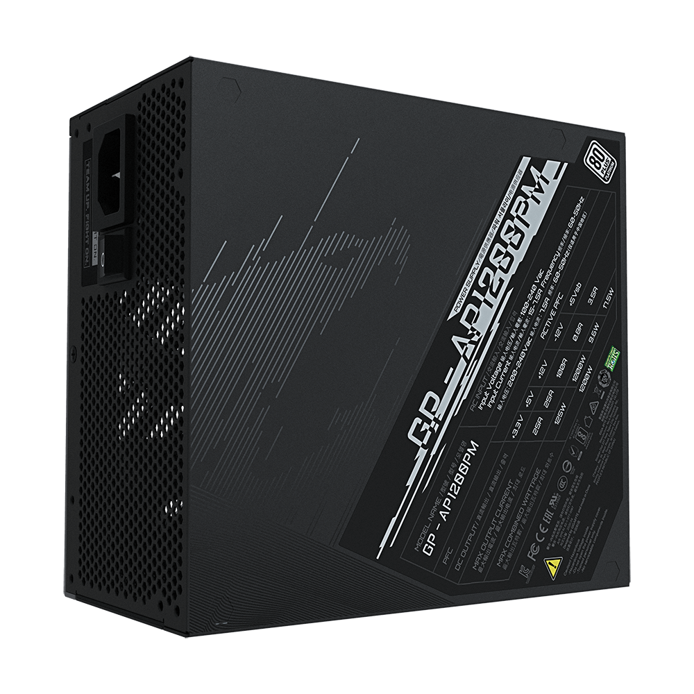Nguồn máy tính GIGABYTE AORUS P1200W 80+ PLATINUM MODULAR