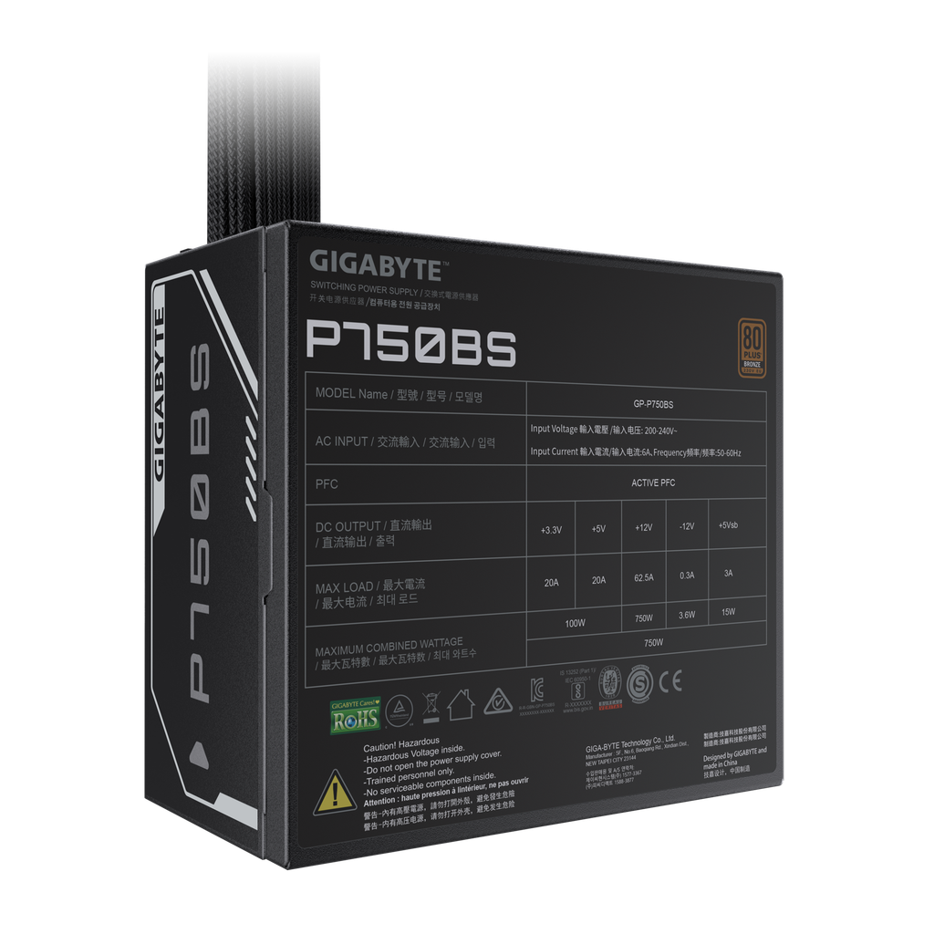 Nguồn máy tính GIGABYTE P750BS