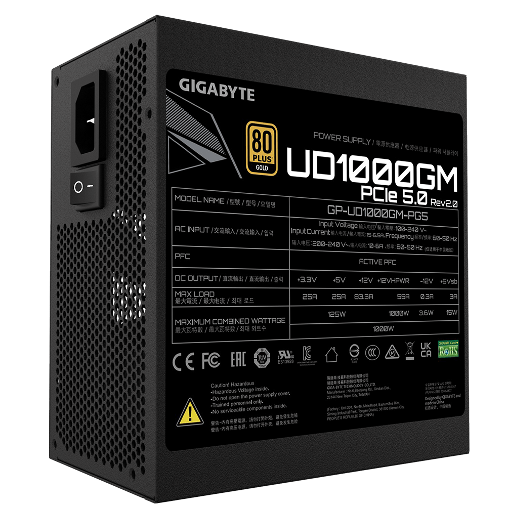Nguồn máy tính GIGABYTE UD1000GM PG5