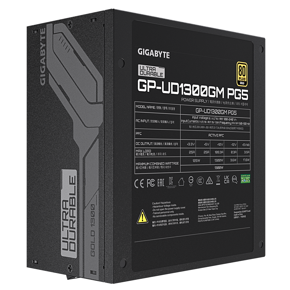 Nguồn máy tính GIGABYTE UD1300GM PG5
