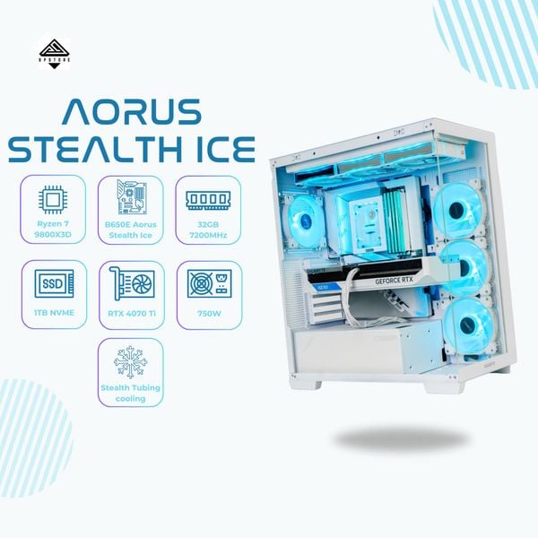 Máy bộ BP Aorus Stealth Ice