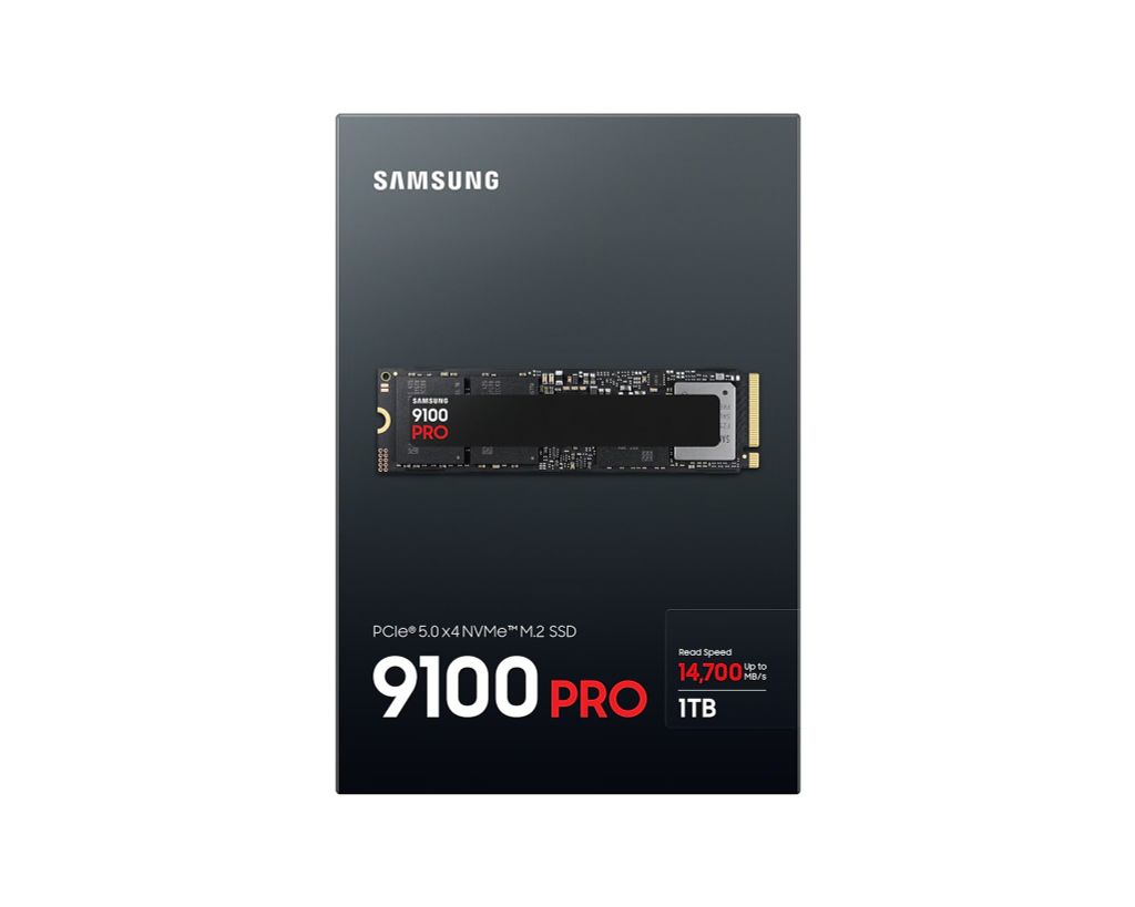 SSD Samsung 9100 Pro 1TB M2 PCIe Gen 5x4 NVMe - MZ-VAP1T0BW
