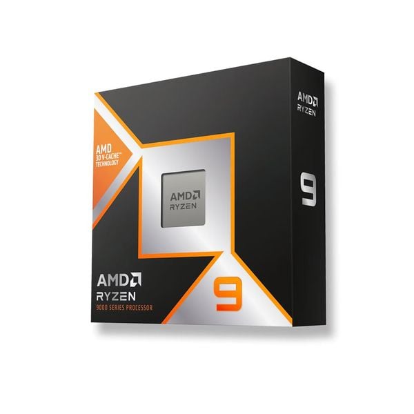 CPU AMD Ryzen 9 9900X3D (AMD AM5 - 12 Core - 24 Thread - Base 4.4Ghz - Turbo 5.5hz - Cache 140MB)