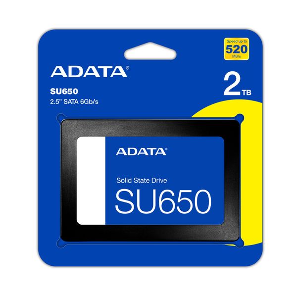 SSD ADATA SU650 2TB 2.5 inch SATA3 3D NAND