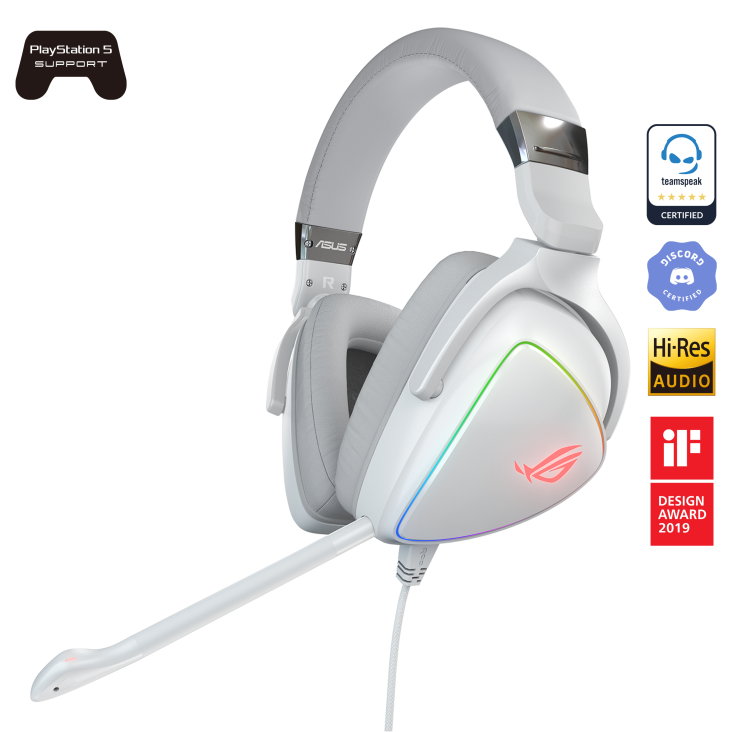 Tai Nghe Asus ROG Delta White Edition