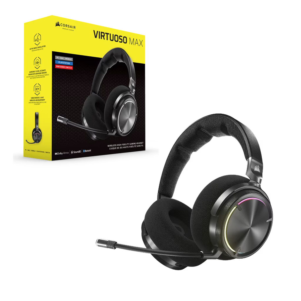 Tai Nghe Corsair VIRTUOSO MAX WIRELESS Gaming