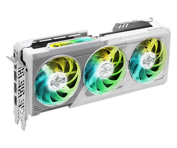 VGA ASRock AMD Radeon™ RX 9070 XT Steel Legend 16GB