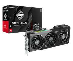 VGA ASRock AMD Radeon™ RX 9070 XT Steel Legend Dark 16GB