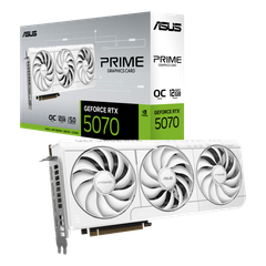 VGA ASUS PRIME GeForce RTX™ 5070 White OC Edition 12GB GDDR7