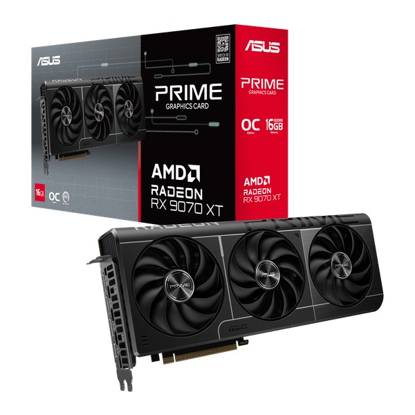 VGA ASUS Prime Radeon™ RX 9070 XT OC Edition 16GB GDDR6