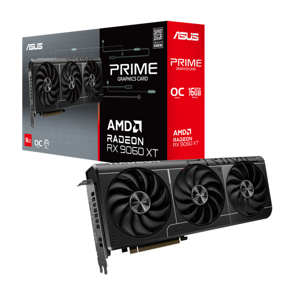 VGA ASUS Prime Radeon RX 9060 XT 16GB GDDR6 OC Edition
