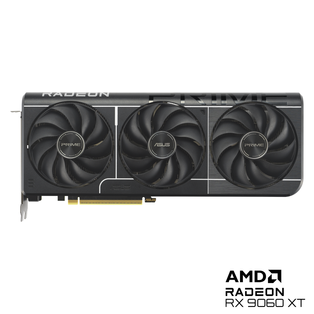 VGA ASUS Prime Radeon RX 9060 XT 8GB GDDR6 OC Edition