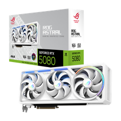 VGA ASUS ROG Astral GeForce RTX™ 5080 16GB GDDR7 WHITE Edition