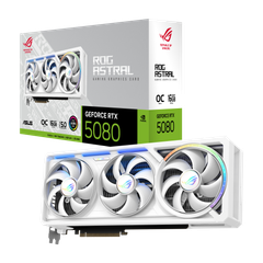 VGA ASUS ROG Astral GeForce RTX™ 5080 16GB GDDR7 WHITE OC Edition