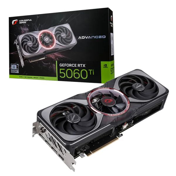 VGA COLORFUL iGame GeForce RTX 5060 Ti Advanced OC 8GB-V