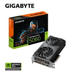 VGA GIGABYTE GeForce RTX™ 5060 WINDFORCE OC 8G