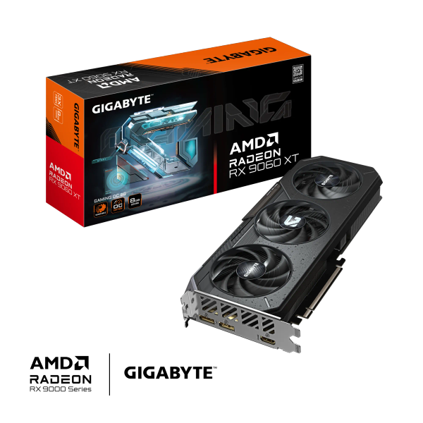 VGA Gigabyte Radeon RX 9060 XT GAMING OC 8G