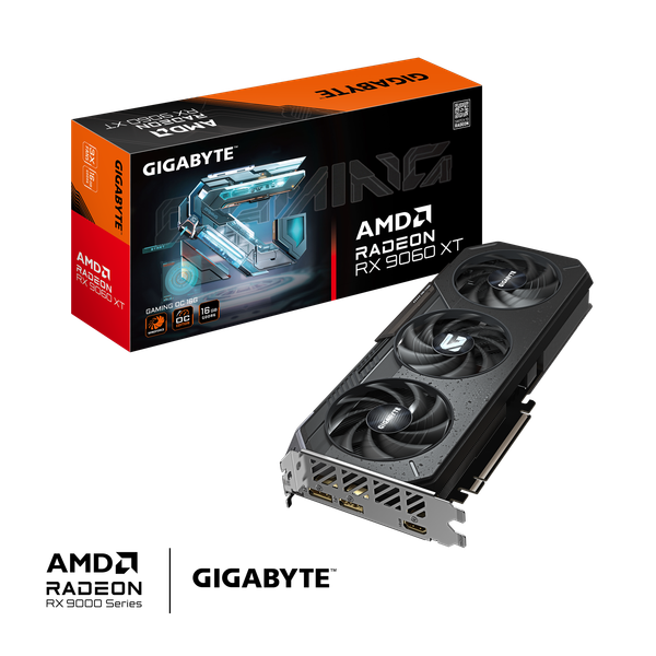 VGA Gigabyte Radeon RX 9060 XT GAMING OC 16G