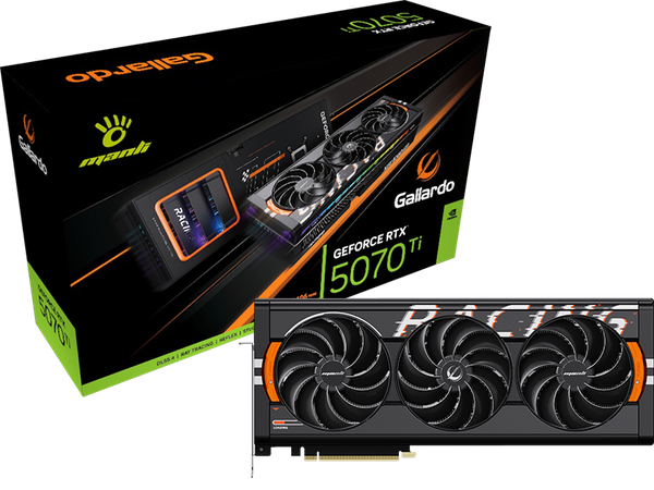 VGA Manli Gallardo GeForce RTX 5070 Ti OC GDDR7 16GB