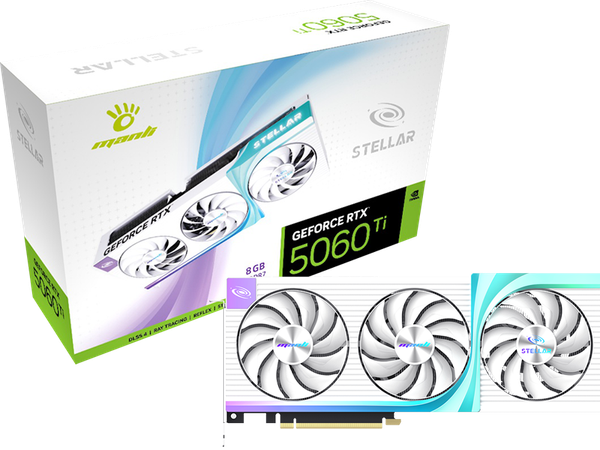VGA Manli Stellar GeForce RTX 5060 Ti OC GDDR7 8GB
