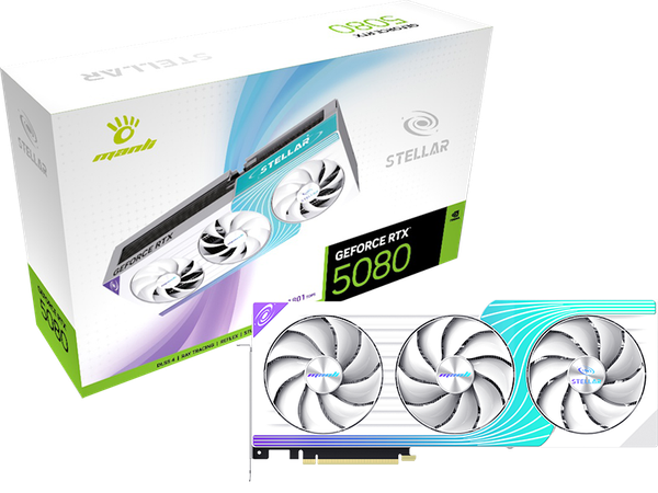 VGA Manli Stellar GeForce RTX 5080 OC GDDR7 16GB
