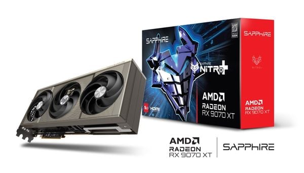 VGA SAPPHIRE NITRO+ AMD Radeon™ RX 9070 XT GPU