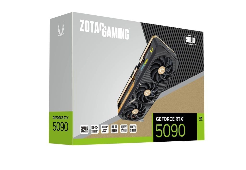 VGA ZOTAC GAMING GeForce RTX 5090 SOLID