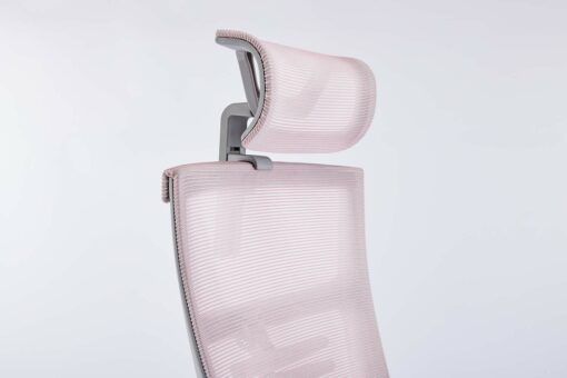 Ghế công thái học ergonomic WARRIOR – Hero series – WEC502 Gray & Pink