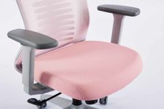 Ghế công thái học ergonomic WARRIOR – Hero series – WEC502 Gray & Pink