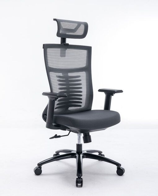 Ghế công thái học ergonomic WARRIOR – Hero series – WEC502 Plus Gray