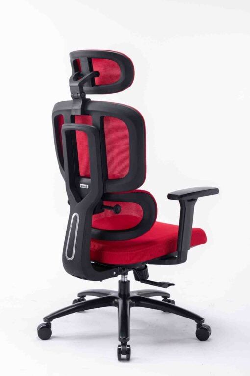 Ghế công thái học ergonomic WARRIOR – Hero series – WEC509 Black/Red