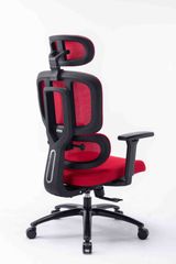 Ghế công thái học ergonomic WARRIOR – Hero series – WEC509 Black/Red