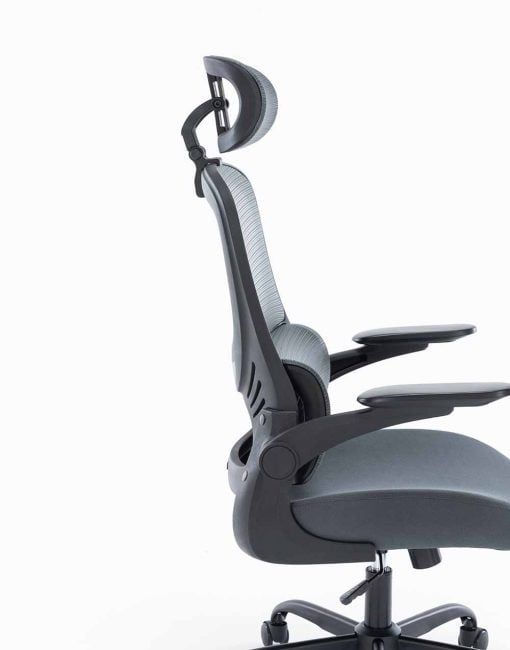 Ghế công thái học ergonomic WARRIOR – Hero series – WEC501 Black / Gray