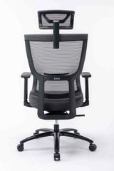 Ghế công thái học ergonomic WARRIOR – Hero series – WEC506v2 Black/Gray