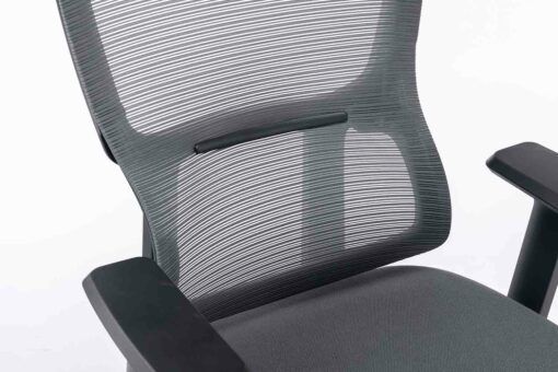 Ghế công thái học ergonomic WARRIOR – Hero series – WEC506v2 Black/Gray